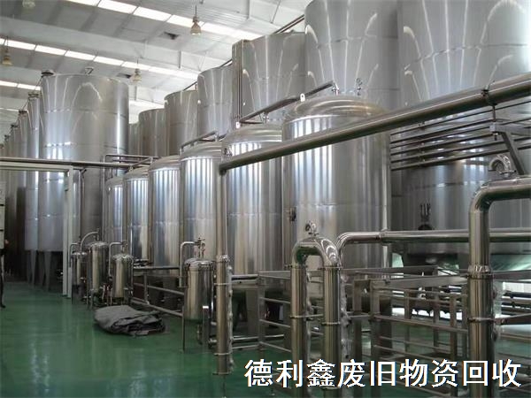 飲料設備回收，飲料廠整廠回收，免費拆除回收